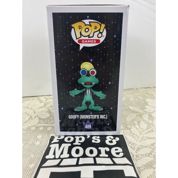 Funko Pop! Kingdom Hearts: Goofy Monsters Inc 409 Vinyl Figure New W/Box Defects - Picture 3 of 15